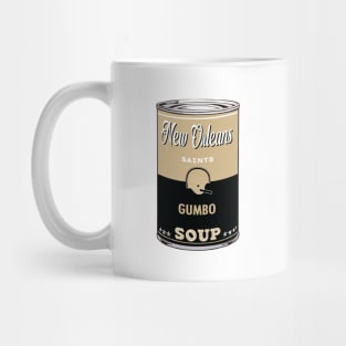 New Orleans Saints Soup Can Mug